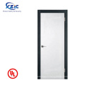 Powder Coated Finish Galvanized Turkey fabricated Galvanized Steel Fire Door photos with Vision Panel